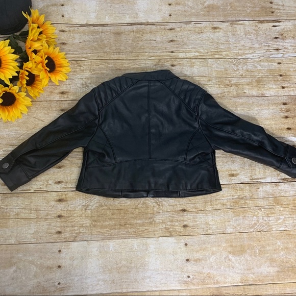 Girls black jacket by Genuine kids. Size 12 months - Picture 7 of 8